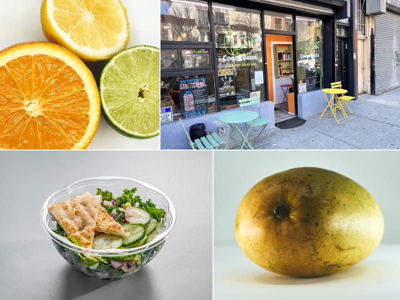 Cocoa Bean Juice and Salad Bar