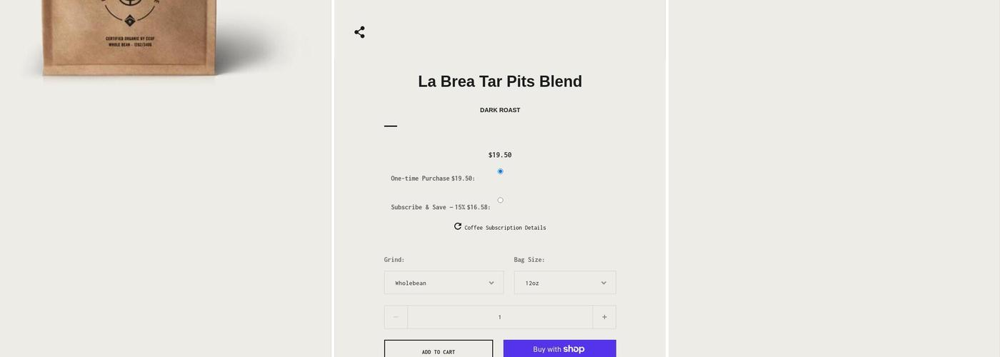 Nomadic Coffee Menu