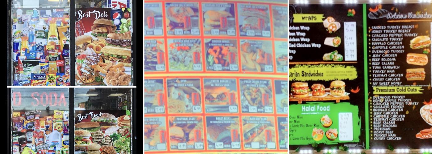 Bath fresh deli Menu