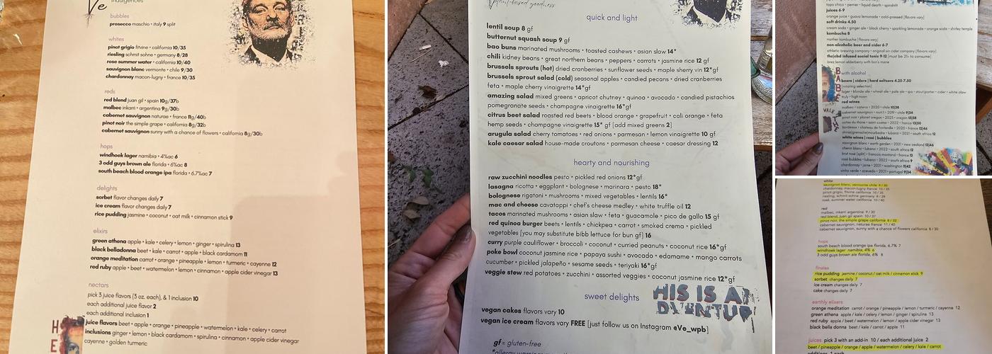 VE Menu