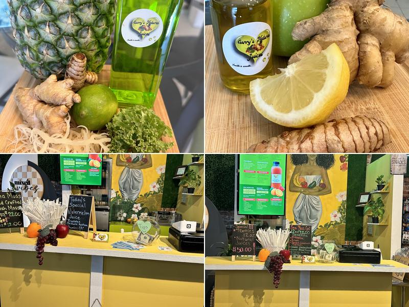 Curry’s healthy juicing bar