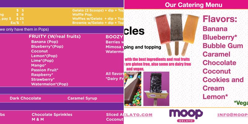 Moop Menu