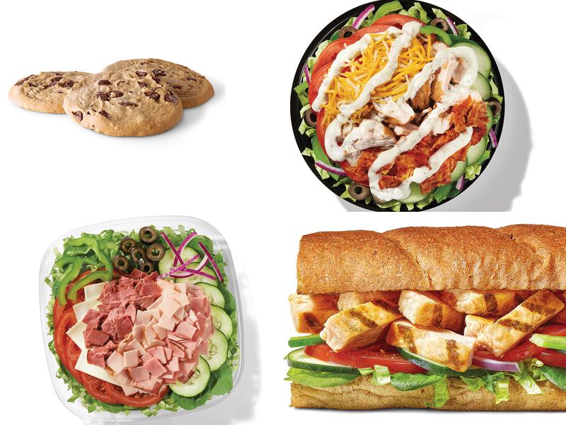 Subway Menu