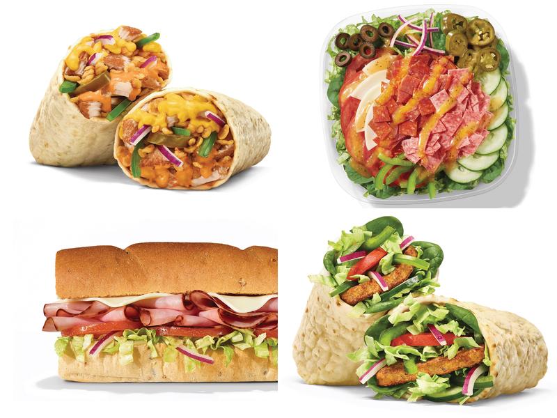 Subway Menu