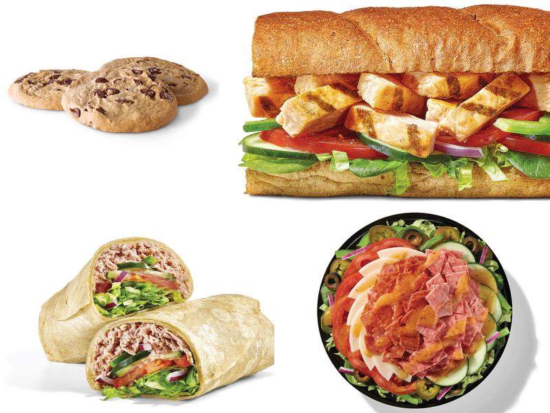 Subway Menu