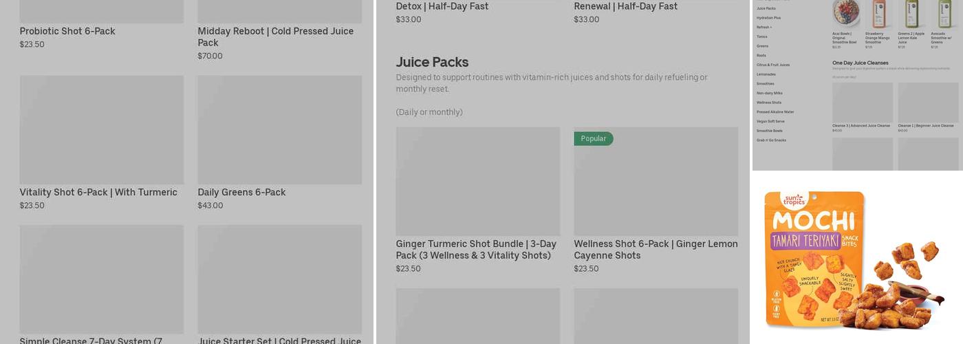 Pressed Juicery Menu