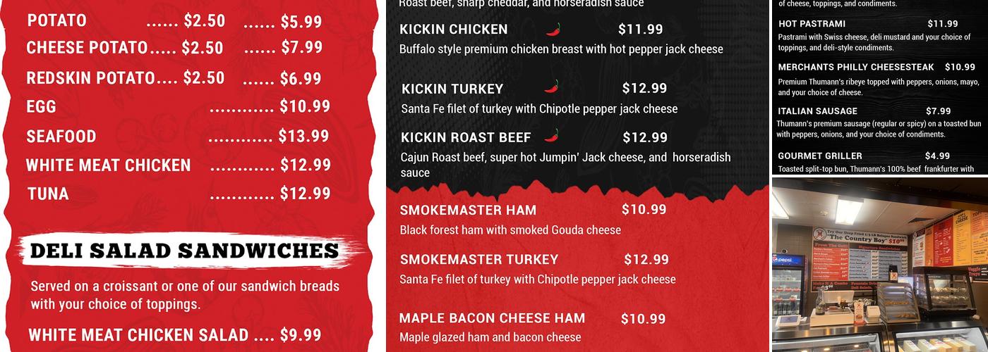 Merchants Deli Market Menu