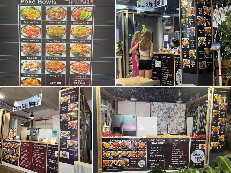 Ohana Poke House Menu