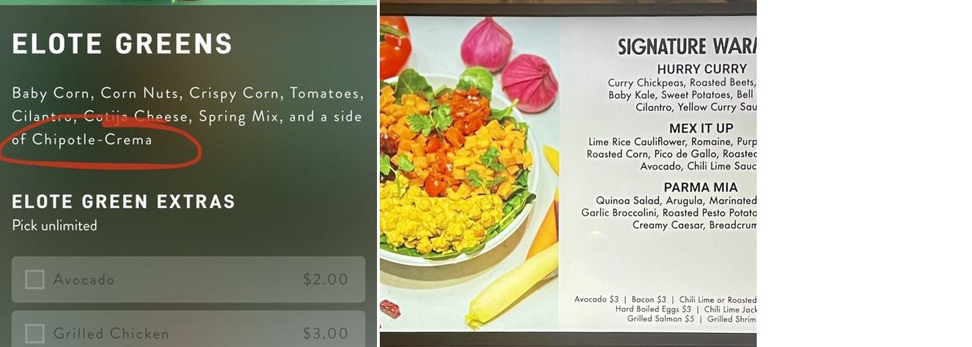 Plant Nation Menu