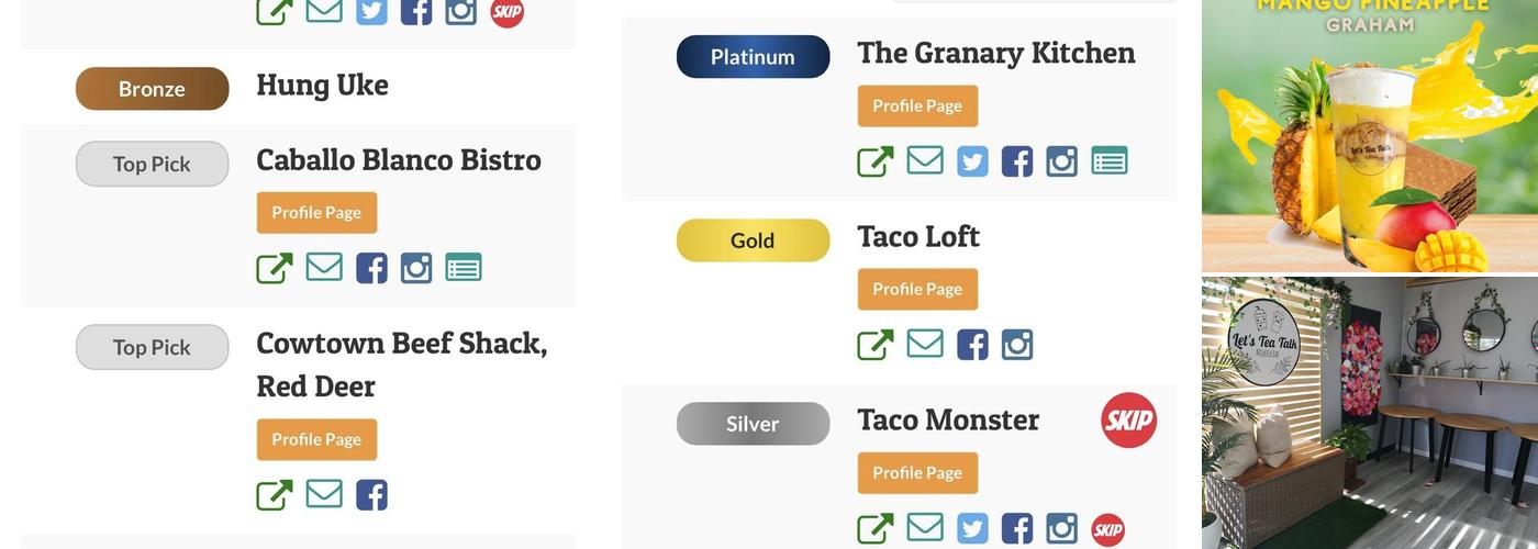 Let's Tea Talk Menu