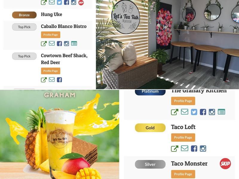 Let's Tea Talk Menu