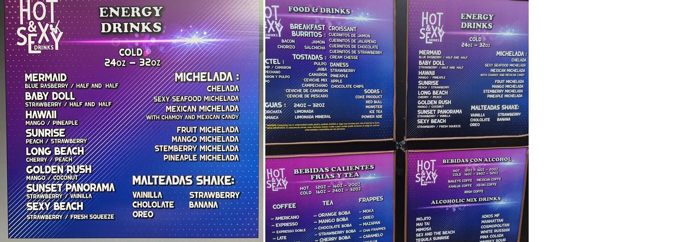 la michoacana munchies and more Menu