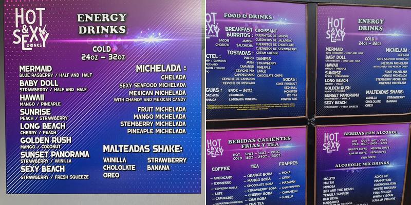 la michoacana munchies and more Menu