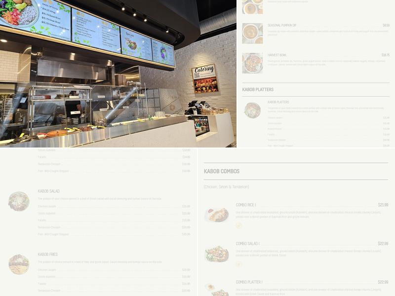 Rice Mediterranean Kitchen Menu