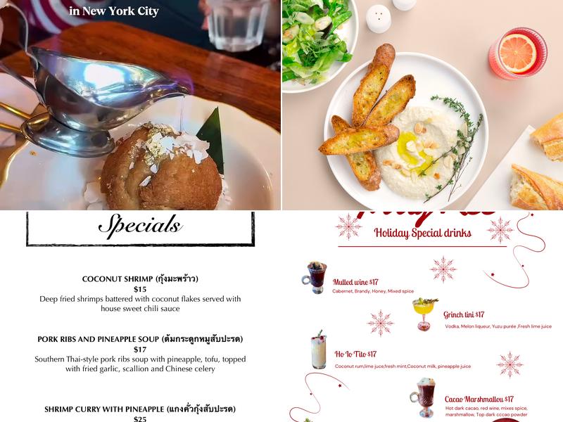 MayRee Menu