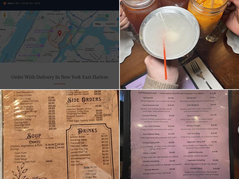 MaliNee Thai Menu