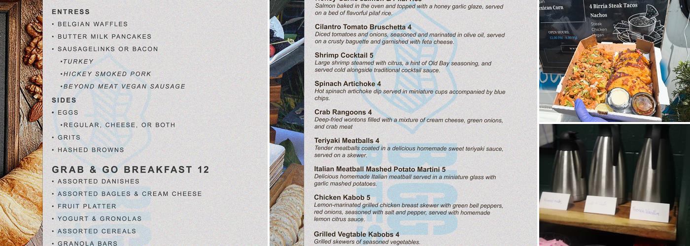 Bigg Bites Catering Menu