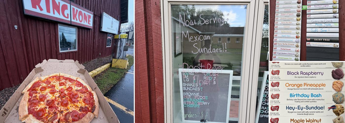 King Kone Menu
