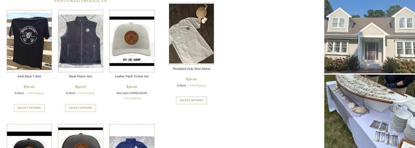 Cotuit Oyster Co. Menu