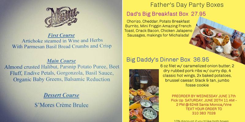 As You Like It Catering Menu