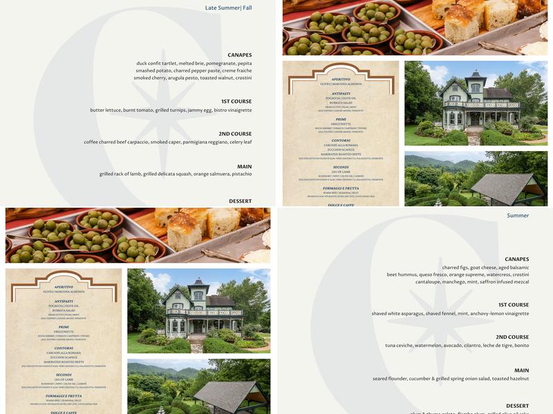 Cielo Catering Menu