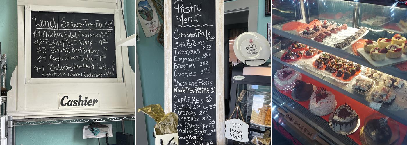 The Original Heavenly Cakes Menu