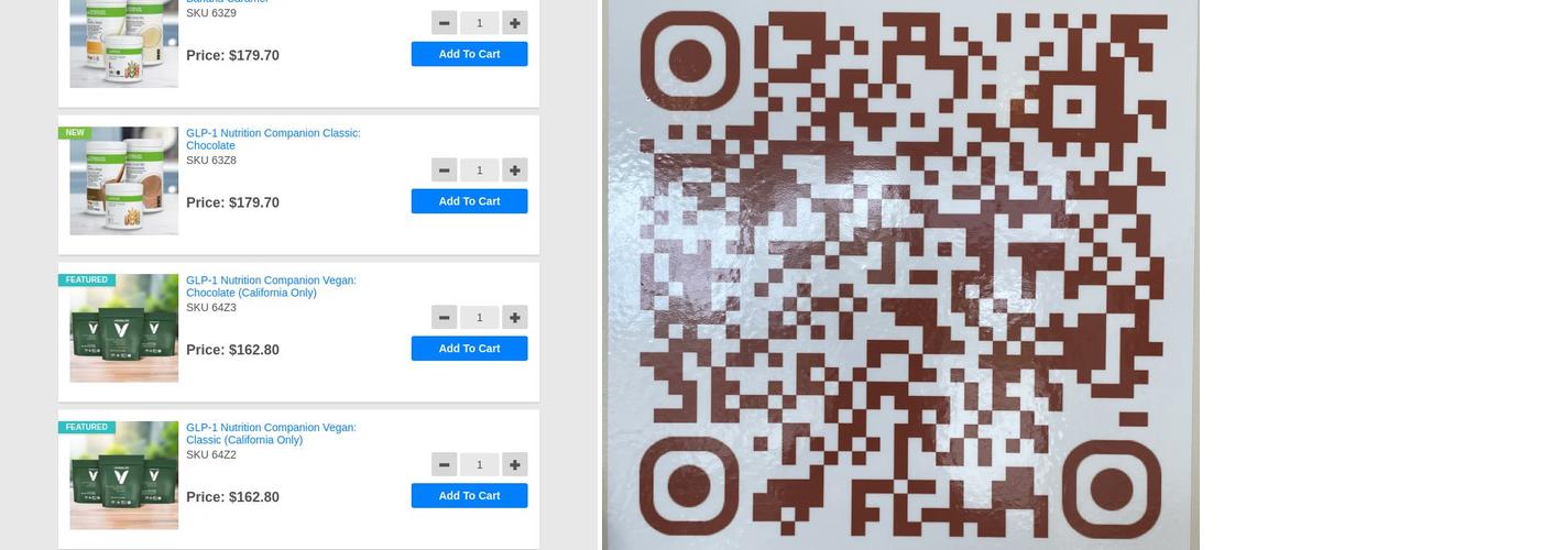 THE NUTRITION ZONE Menu