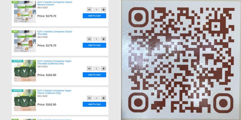 THE NUTRITION ZONE Menu