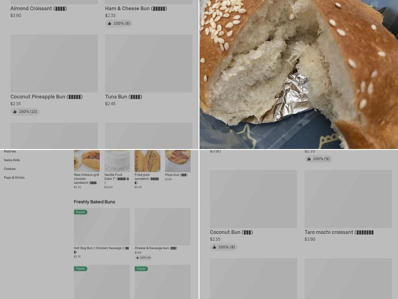Everbest Bakery Menu
