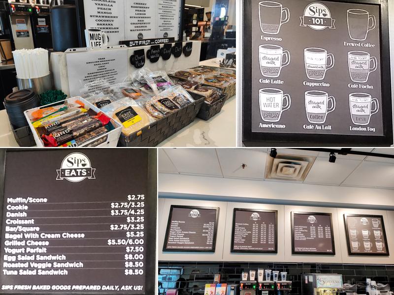 Sips Coffee House Menu