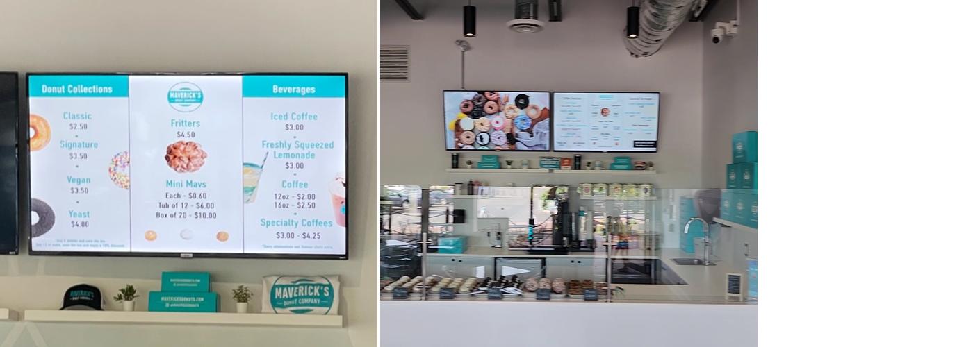 Maverick's Donuts, Barrhaven Menu