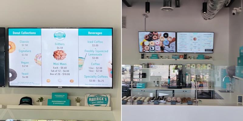 Maverick's Donuts, Barrhaven Menu