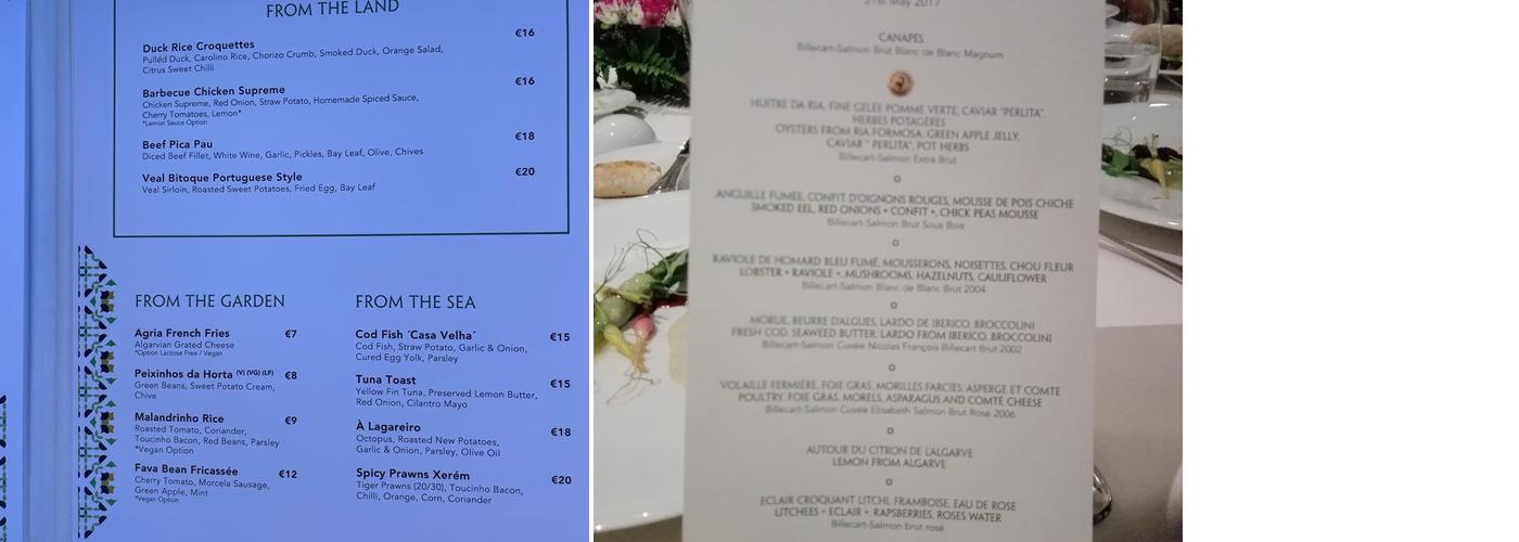 Casa Velha (Restaurante Casa Velha) Menu