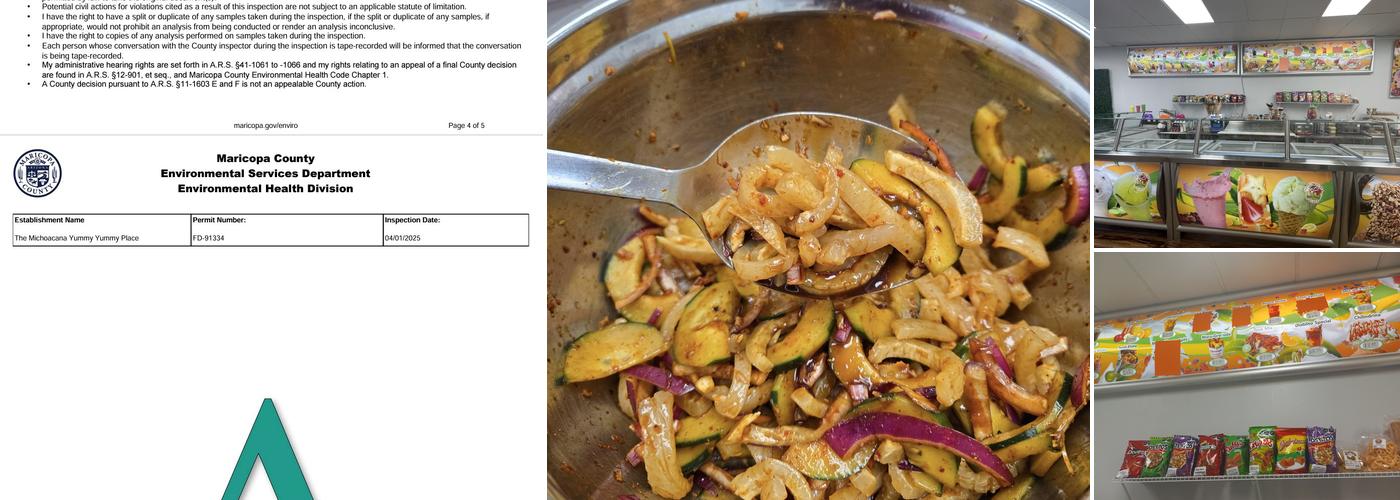 The Michoacana yummy yummy place