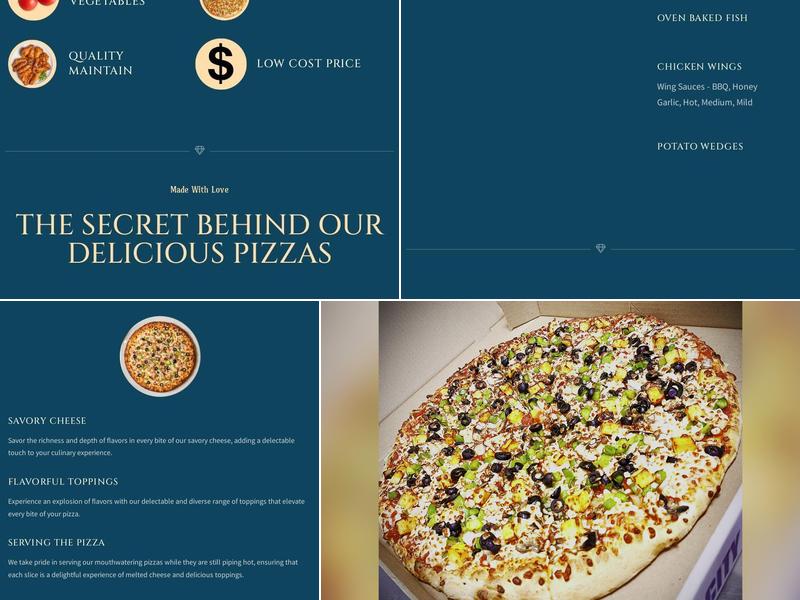 City South Pizza Menu