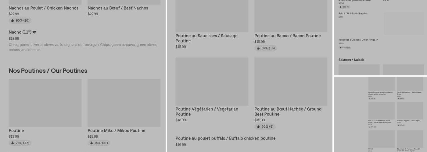 Shawarma Chicco Menu