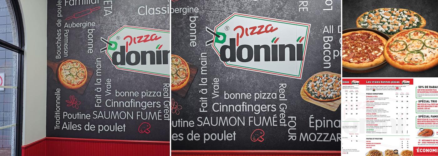 Pizza Donini Menu