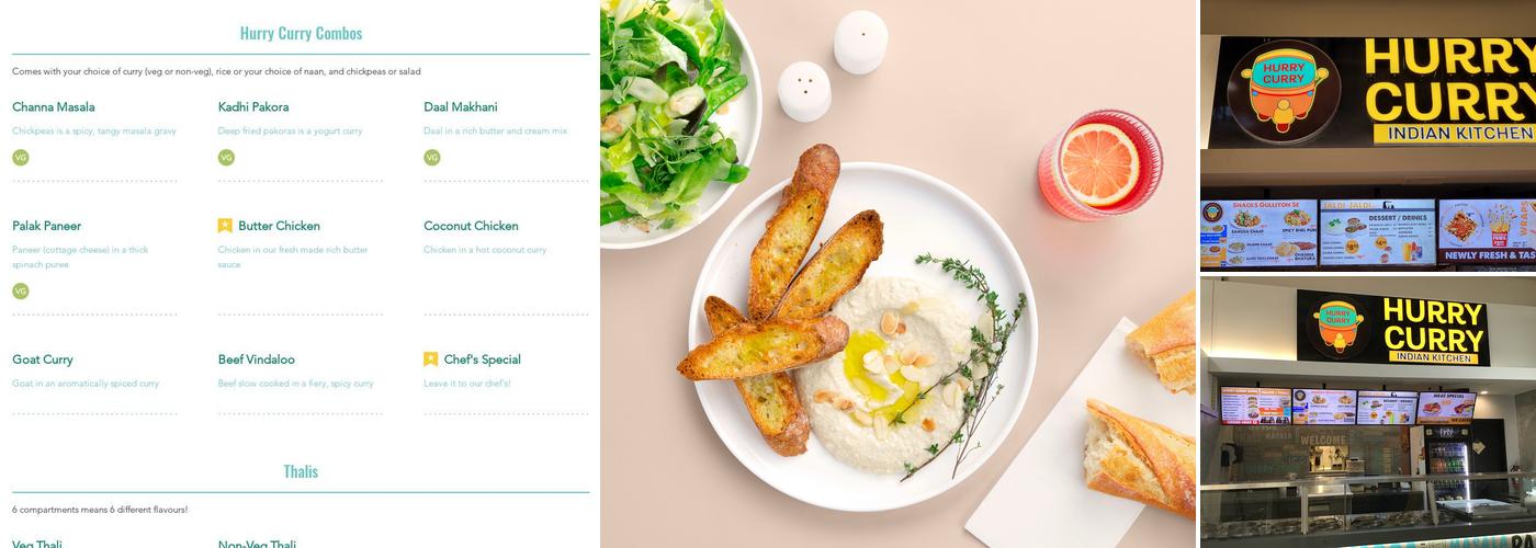 Hurry Curry - Tecumseh Mall Menu