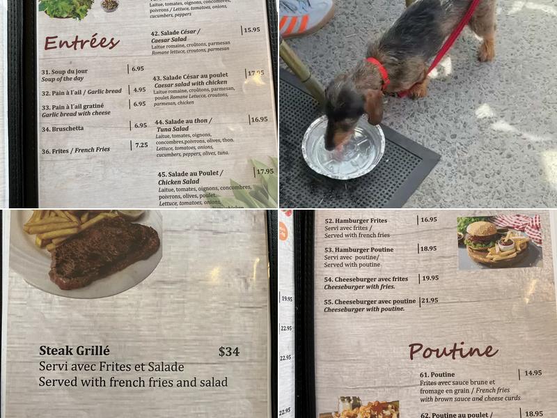 Paradiso Menu