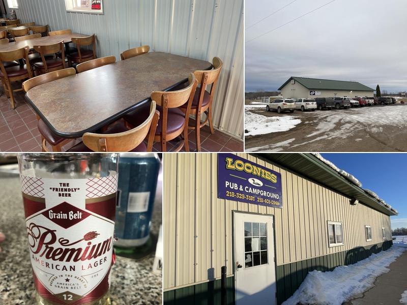 Loonies Pub & Campground 31870 Co Rd 130, Vergas