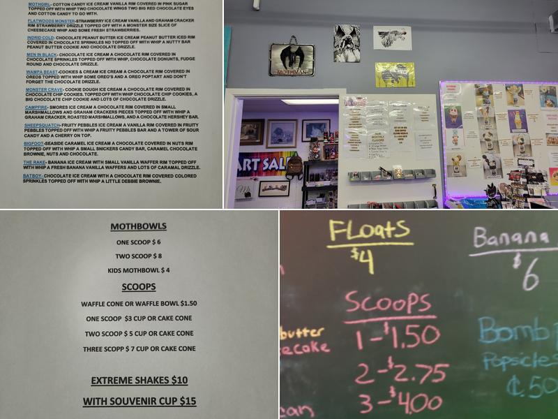 What's The Scoop Menu