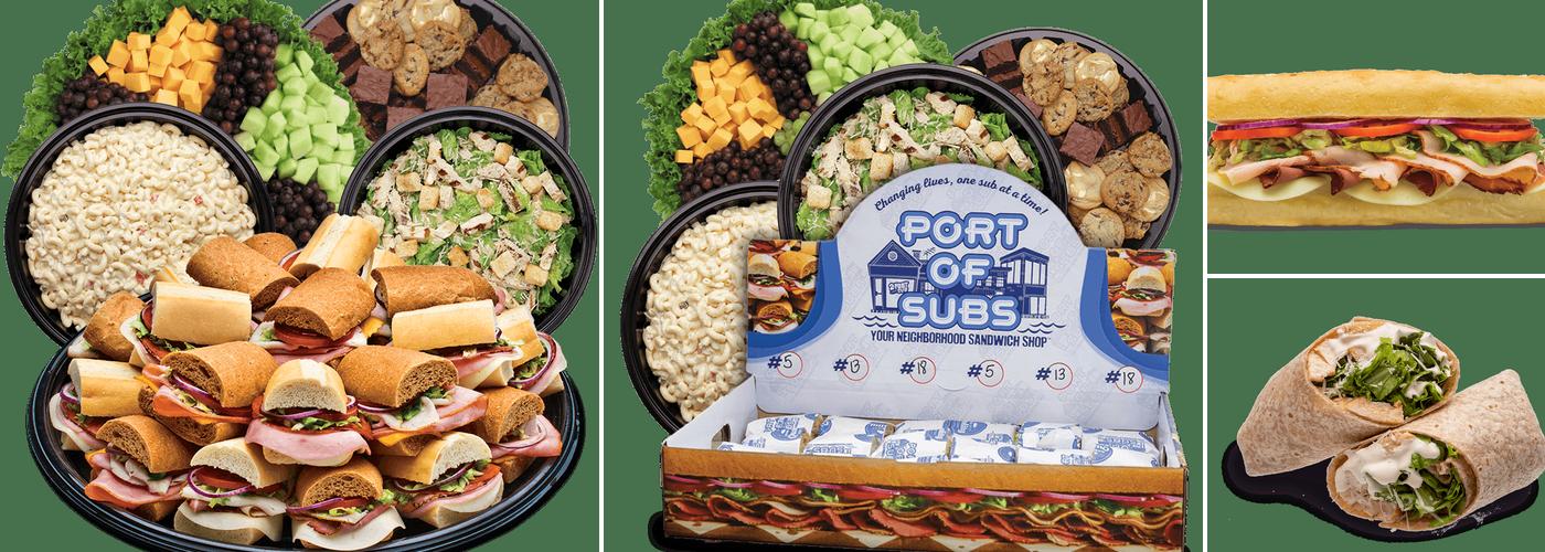 Port of Subs Menu