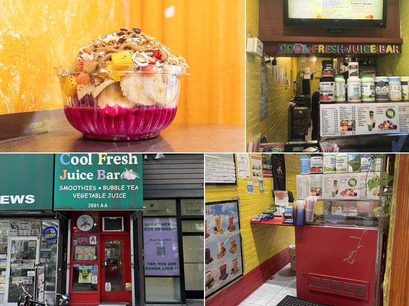 cool fresh juice bar