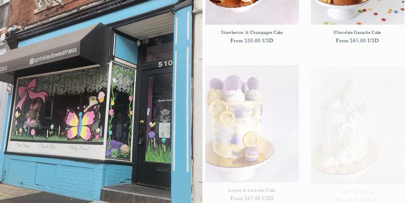 Sprinkled Sweetness Menu