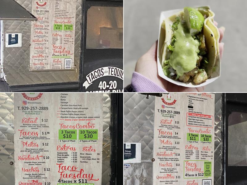 Tacos Sin Tequila Menu