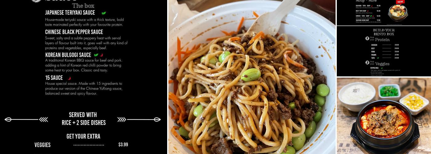 BOBO Bento Box Menu