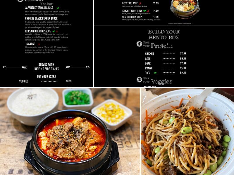 BOBO Bento Box Menu