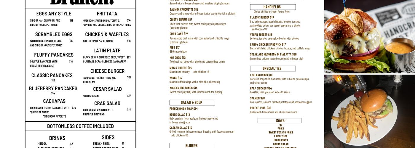 Side Door Menu