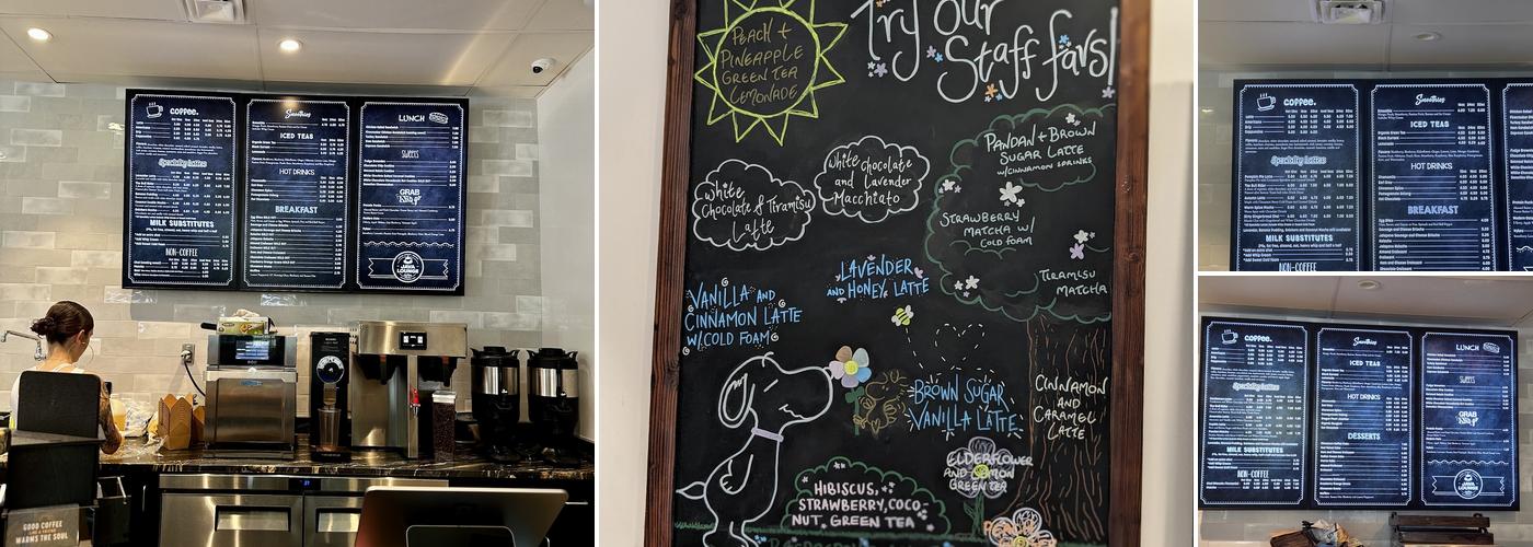 Java Lounge Menu