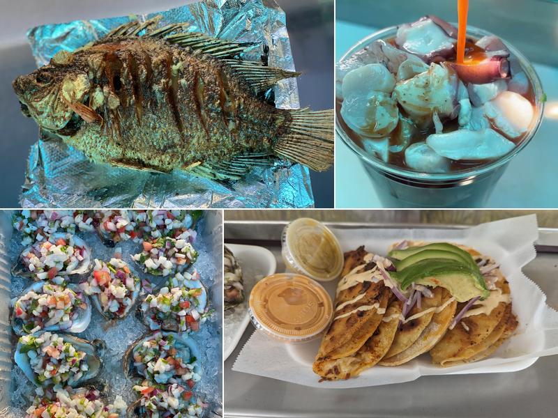 Mariscos el pinguin 1300 N Sycamore St, Santa Ana